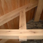 Light antique elm timbers