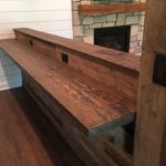 Reclaimed wood furniture table top by Manomin Resawn Timbers