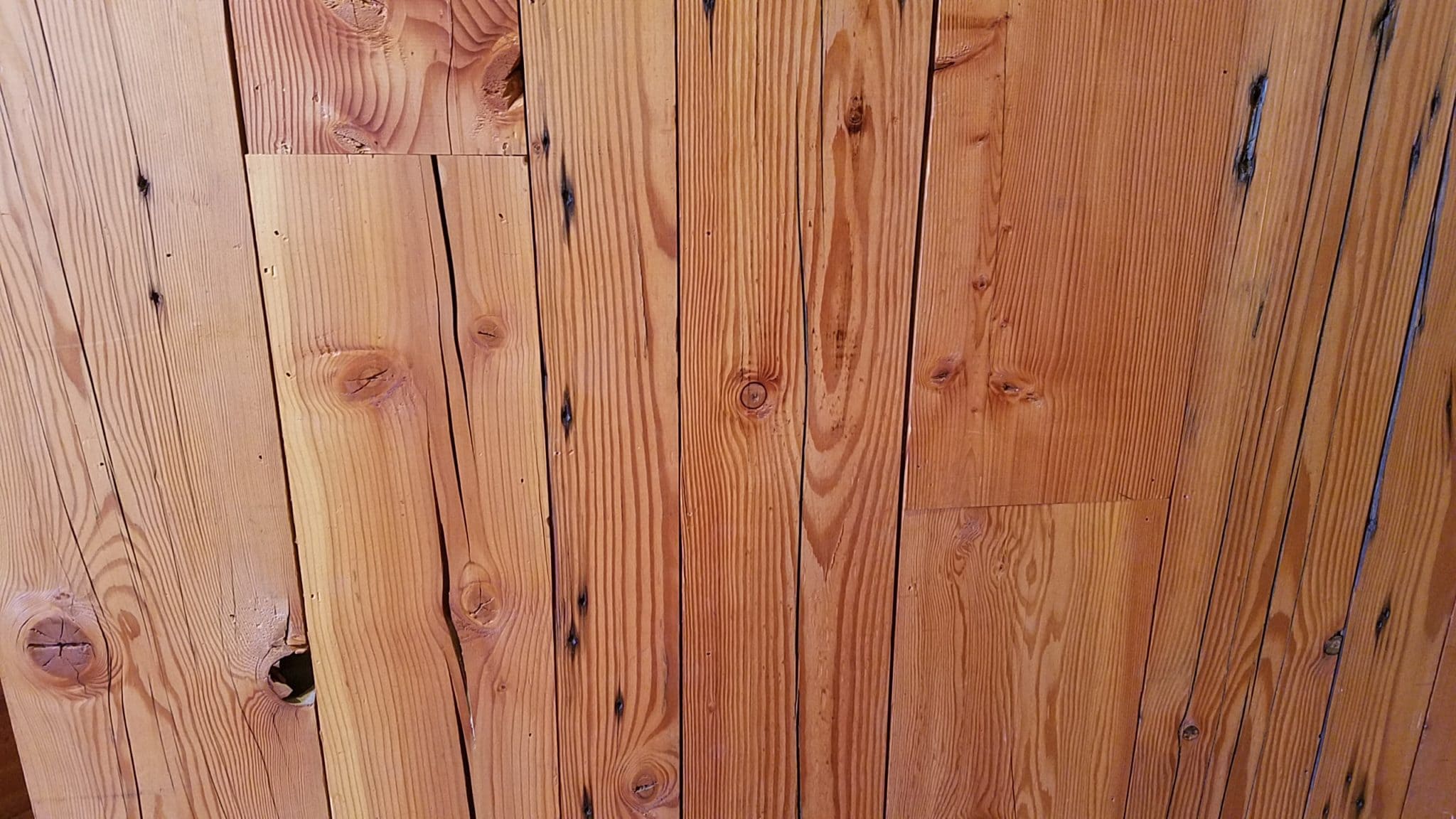 reclaimed douglas fir paneling