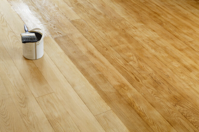 Restore a hardwood floor; oak floor restoration