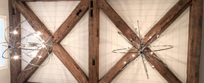 antique timbers light fixture