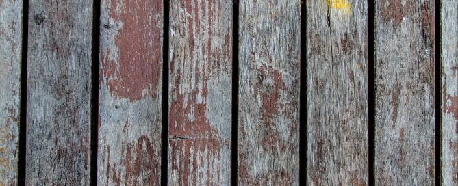 Reclaimed wood planks