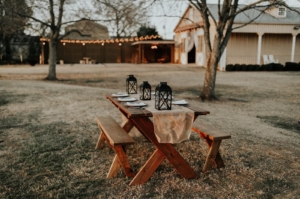 DIY Reclaimed Wood Bench and Table