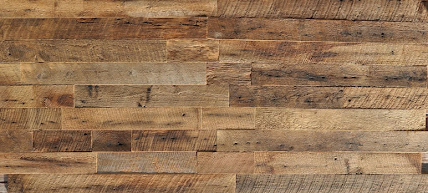 how to install reclaimed wood floor light brown wood in pattern arrangement