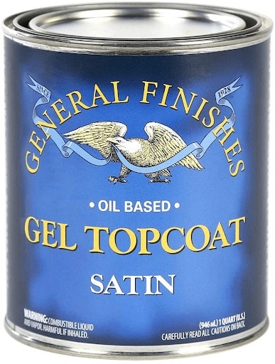 a can of General Finishes Wood Stain