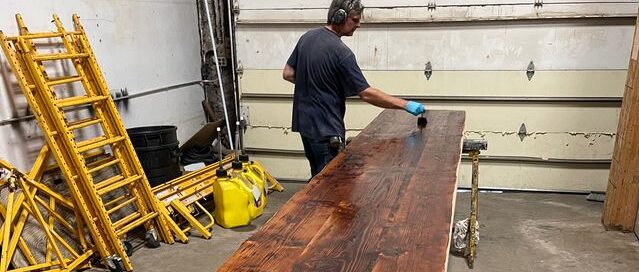 reclaimed wood table ideas