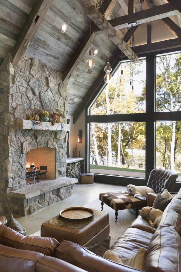 Reclaimed Wood Light Fixtures and Ambient Lighting