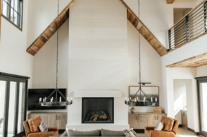 A Modern Lodge of Reclaimed Wood with Katie Kottke Interiors and Wes Hanson Builders