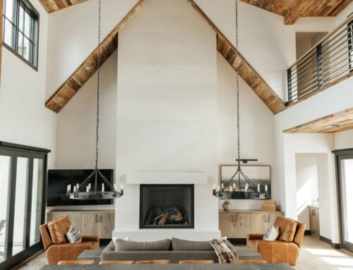 A Modern Lodge in Reclaimed Wood with Katie Kottke Interiors and Wes Hanson Builders