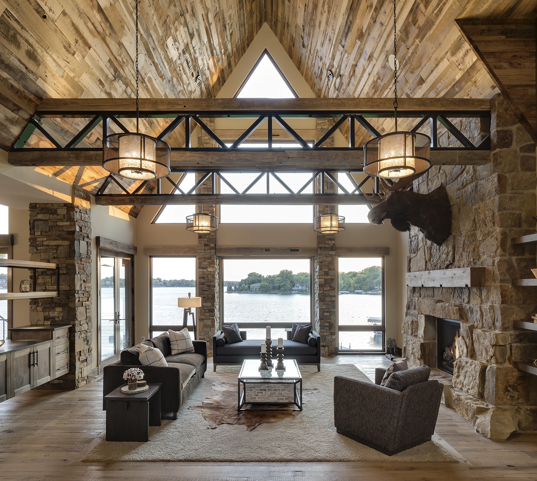 Weathered Antique Timbers (16) weathered antique timber ceiling beams