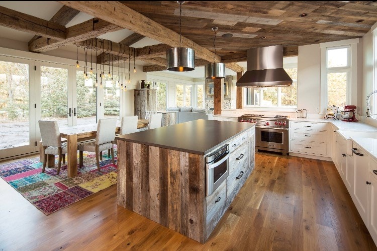 Hand Hewn Timbers