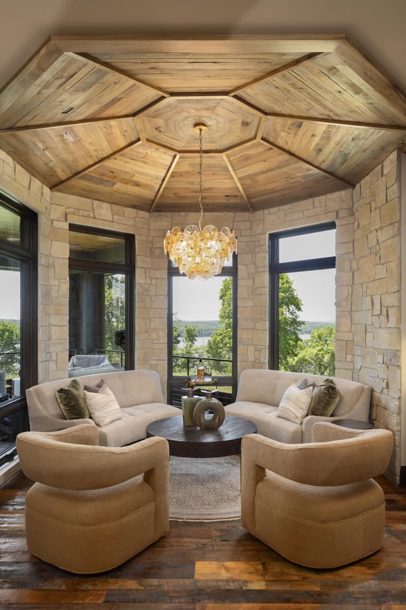 Luxury Home Design With Ruby + Suede Design Studio - Manomin Resawn Timbers