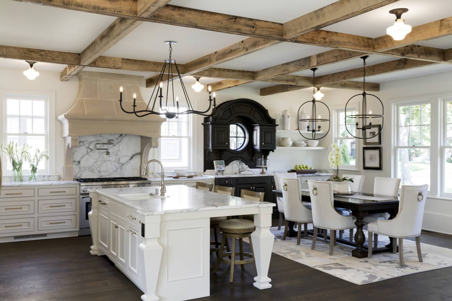 5 Box Beam Ceiling Features: Beauty and Craft Above It All - Manomin ...