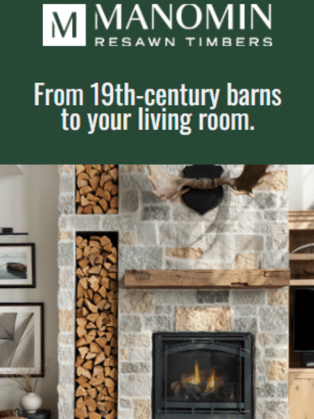 Reclaimed Wood Mantels