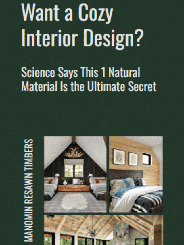 Cozy Interior Design: Why Reclaimed Wood Is the Secret Ingredient